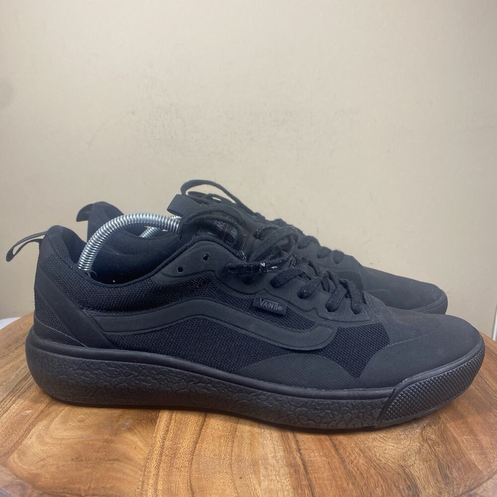 Vans Ultrarange Exo Mens Triple Black Low Top Size 11 MISMATCH Running Shoes